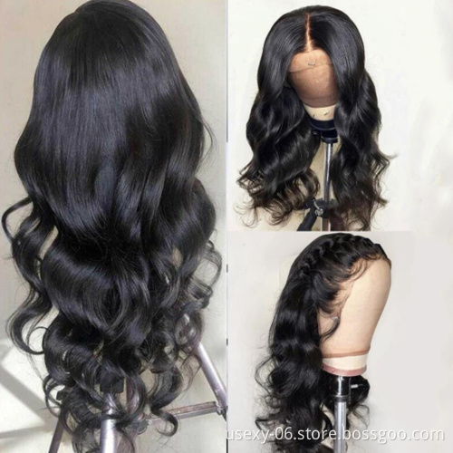 Best Quality 13x4 Body Wave Lace Front Wigs Human Hair Brazilian Human Hair Wigs Cuticle Aligned Virgin Hair Wig